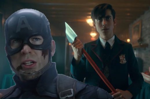 Capitan America, Umbrella Academy Referencia