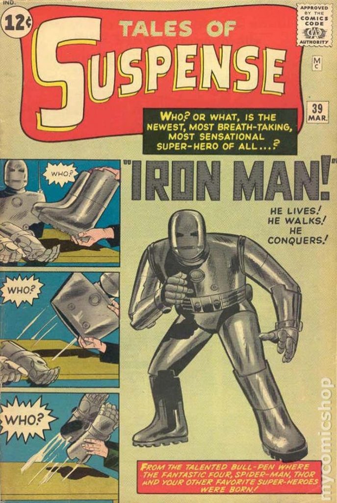 Stan Lee - Marvel Comics - Iron Man- Tales of Suspense