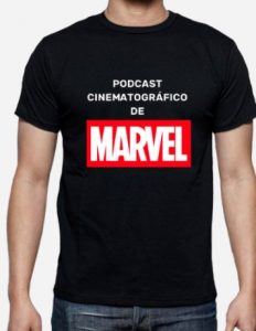 Camiseta Podcast Cinematográfico deMarvel