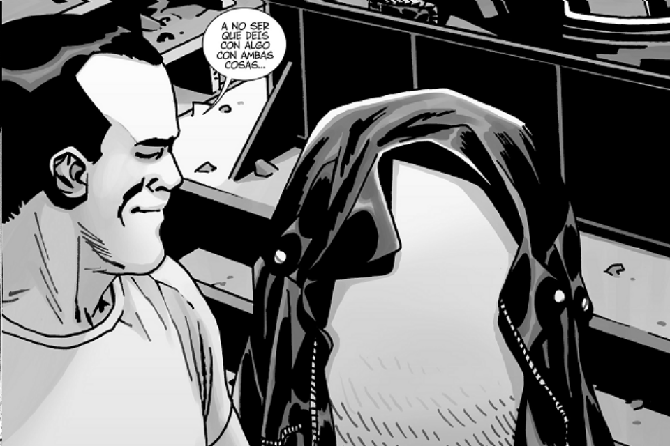 Negan-Campera-Cuero-Chupa-Comic