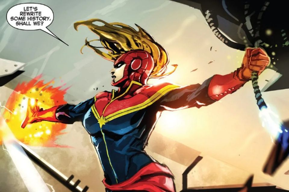 Capitana Marvel - Mujeres de Marvel Cómics