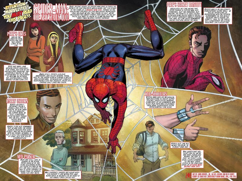 Spiderman Brand New Day - Cómic Panel